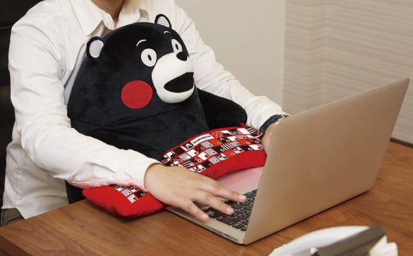 熊本熊電腦枕讓你上班更愉悅！「電腦枕 熊本熊Ver.」登場 日本文化、日本流行、觀光、日本飲食