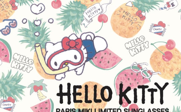 夏天的熱帶感「 Hello Kitty太陽眼鏡 」開賣!還有4款男性太陽眼鏡共15種款式 日本文化、日本流行、觀光、日本飲食
