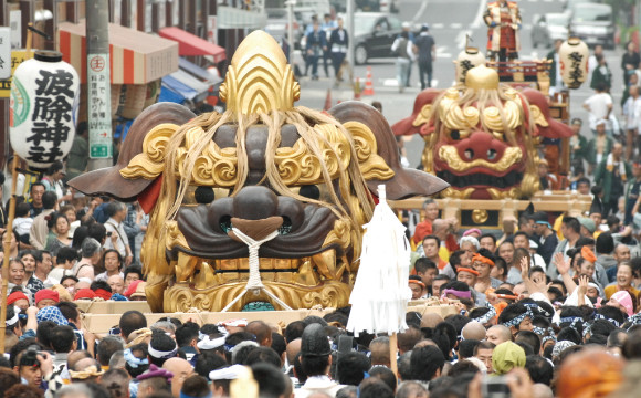 【6月活動】巨大「獅子」在街上走路！築地「つきじ獅子祭」 祭、