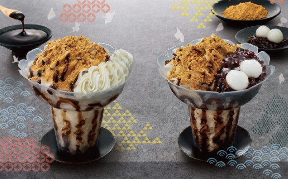 使用黑蜜及黃豆粉等”和風素材”的misterdonut期間限定商品『雪花甜點』新登場 冰、