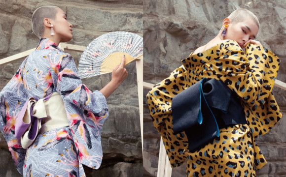注目度No.1！豹紋、火鶴浴衣在「PAMEO POSE」登場 浴衣、