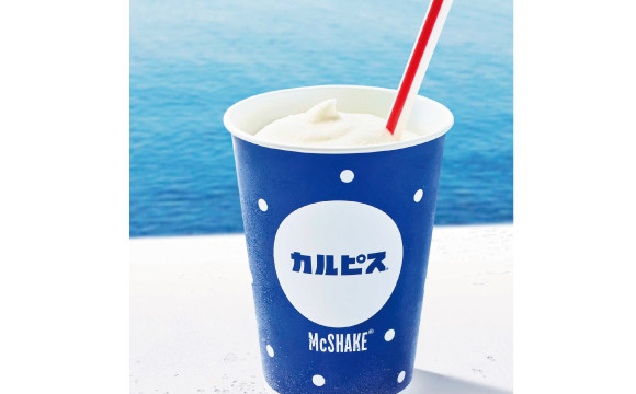 麥當勞「麥當勞奶昔」與「可爾必思」合作！涼爽風味的奶昔期間限定登場 麥當勞、可爾必思、
