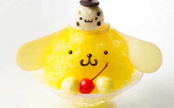 布丁狗Café推出夏季布丁狗刨冰♪ 冰、布丁狗、