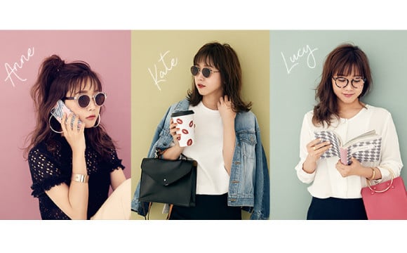 田中里奈所製作的Zoff眼鏡最新作發售！ 田中里奈、