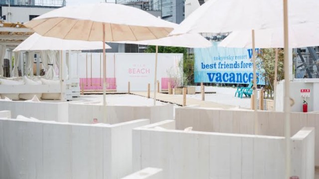 新宿出現海灘「WILD BEACH 新宿」，享受度假氣氛♡ 日本文化、日本流行、觀光、日本飲食