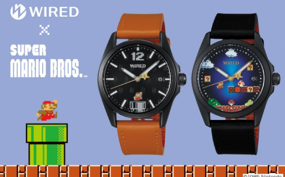 WIRED ×「超級瑪利歐兄弟」聯名手錶登場 超級瑪利歐兄弟、