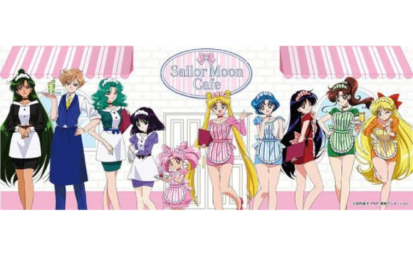 「美少女戰士」25週年紀念 「美少女戰士咖啡廳」於日本各地開幕！ 美少女戰士、