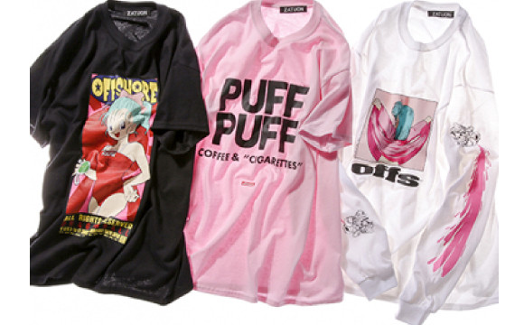 原宿的select shop「offshore」與七龍珠合作！「PUFF PUFF」T-shirt等商品登場 七龍珠、動漫、