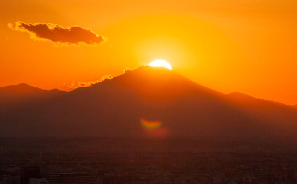 在東京都內欣賞一年中只有幾天看得到的“鑽石富士” 池袋「SKY CIRCUS Sunshine 60展望台」 Sunshine 60、在池袋、鑽石富士、