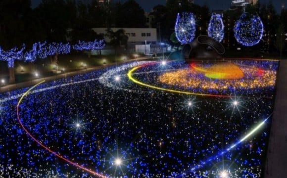 迎來10週年的東京中城聖誕燈飾 2017年也將進行 東京中城將、聖誕點燈、