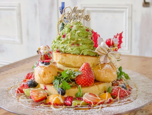 人氣咖啡廳「accueil」推出“聖誕樹鬆餅”季節限定販售 咖啡廳、在恵比寿、在橫濱、甜點、