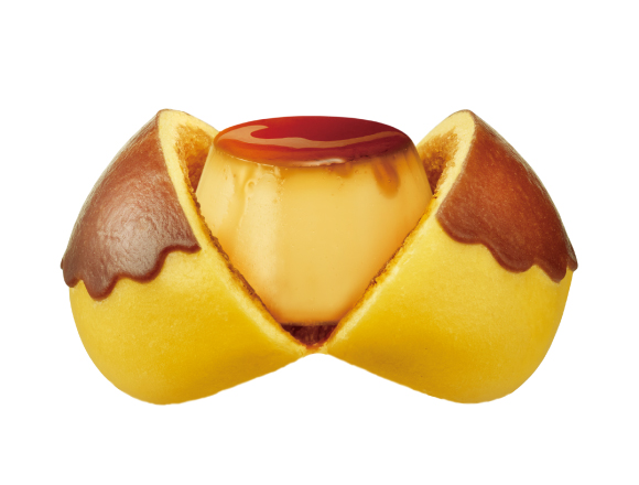 MINISTOP的中華饅頭再度登場！「完整布丁饅頭」 甜點、布丁