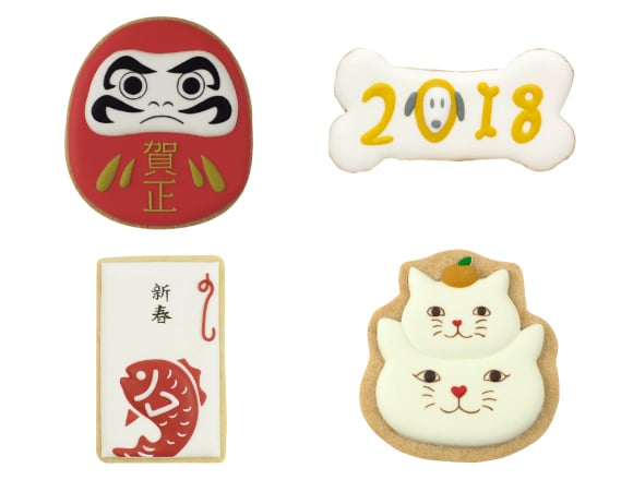 銀座「merrifactury」推出新年祝賀糖霜餅乾登場 在銀座、甜點、