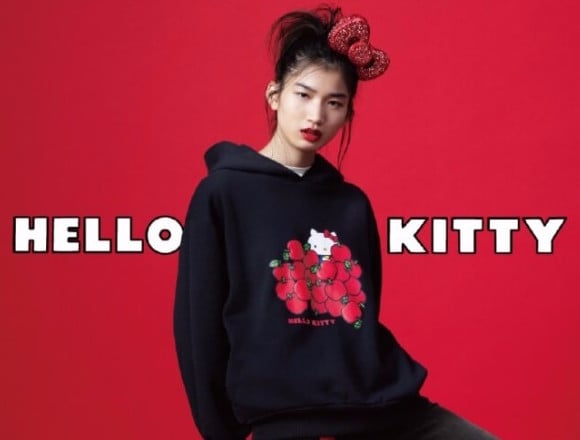 大大的紅色蝴蝶結太可愛！日本GU推出Hello Kitty聯名商品 GU、Hello Kitty