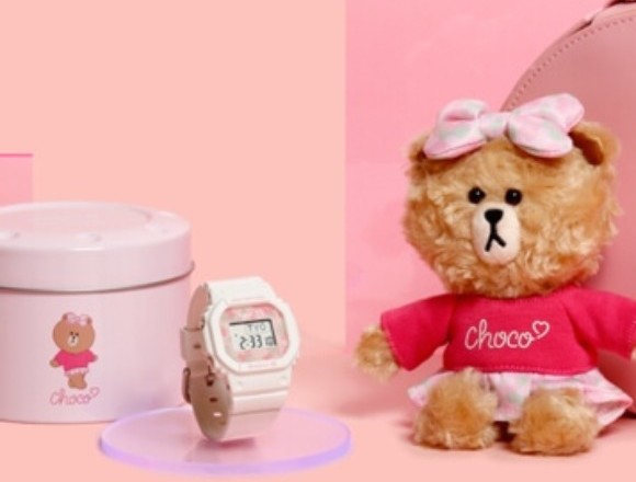 LINE角色熊大妹妹「CHOCO」和Baby-G合作商品 日本限定發售 Baby-G、熊大、LINE FRIENDS