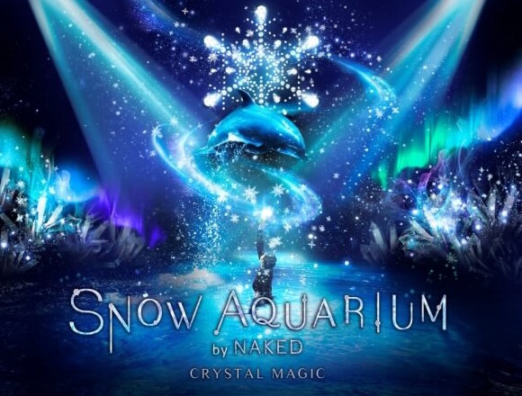 AQUA PARK品川 由雪和極光演出海與冬季之美的活動「SNOW AQUARIUM」舉辦 在品川、