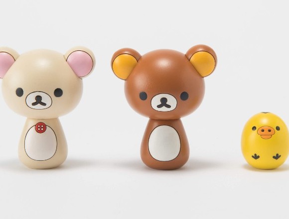 群馬縣的傳統工藝「創作小芥子」化身「懶懶熊小芥子」登場 傳統工藝、拉拉熊、