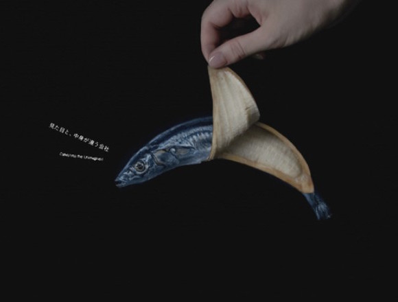 外觀是魚，裡面內容卻是香蕉？！由趙燁描繪的東洋紡新廣告公開 藝術、趙燁、