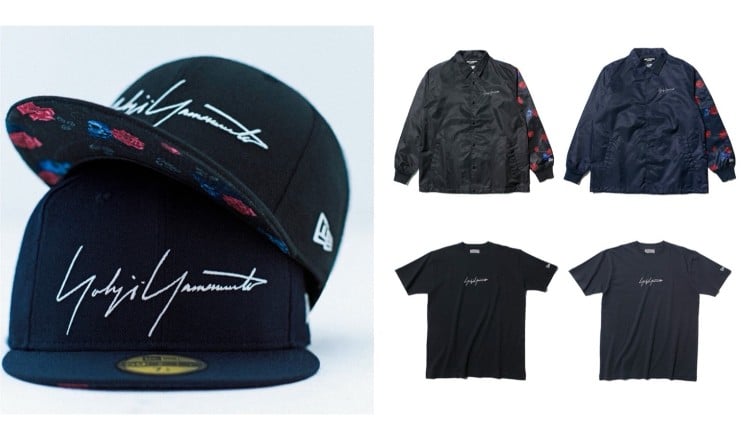 山本耀司 × NEW ERA® 最新作 採用骷髏頭＆玫瑰圖騰 山本耀司、
