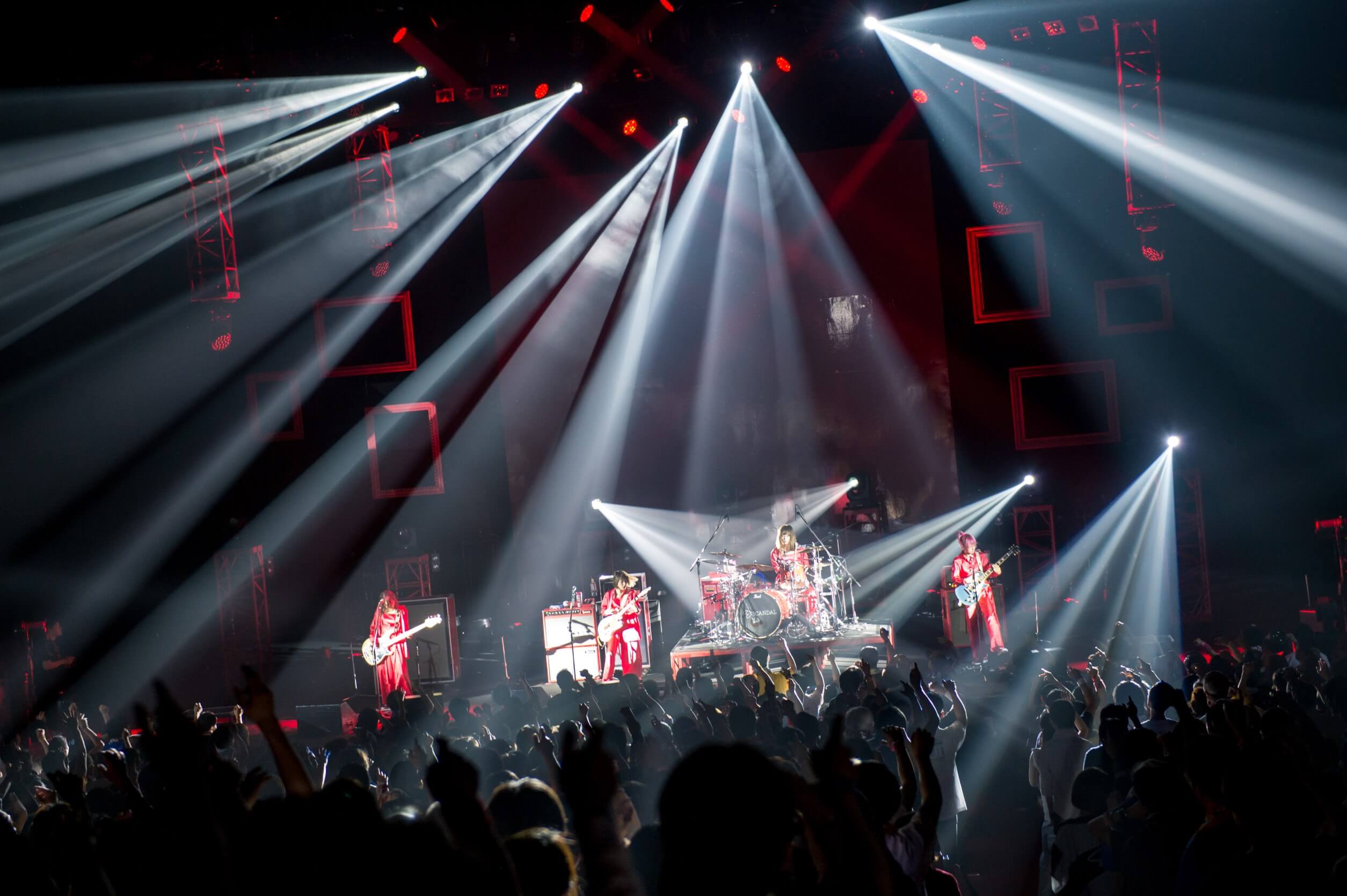 迎來出道10年的SCANDAL 發表了巡迴情報！ scandal、