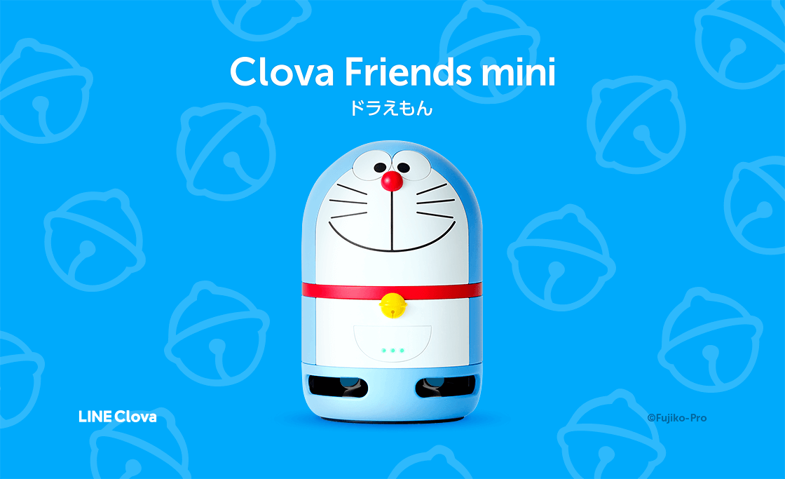LINE的智慧喇叭推出「Clova Friends mini哆啦A夢」款新發售！ 哆啦A夢、