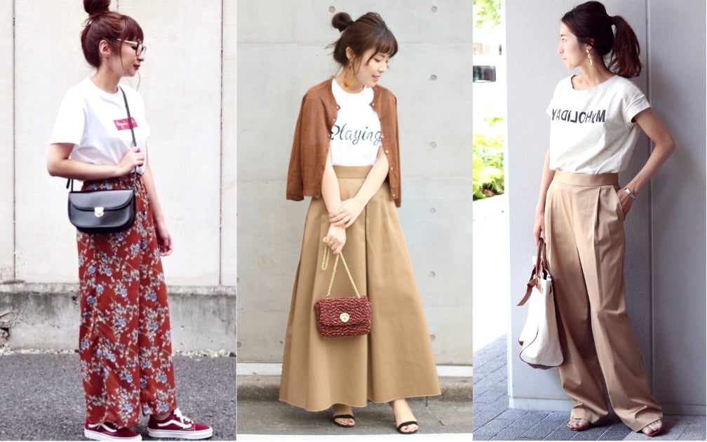 素 T 好像少了一些什麼！日本女生愛戴的字母 T-shirt 穿搭才是正解 