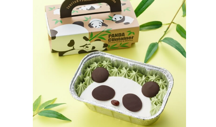 以貓熊為主題的抹茶法式吐司於上野「Ivorish」登場 在上野、抹茶_、甜點、貓熊、