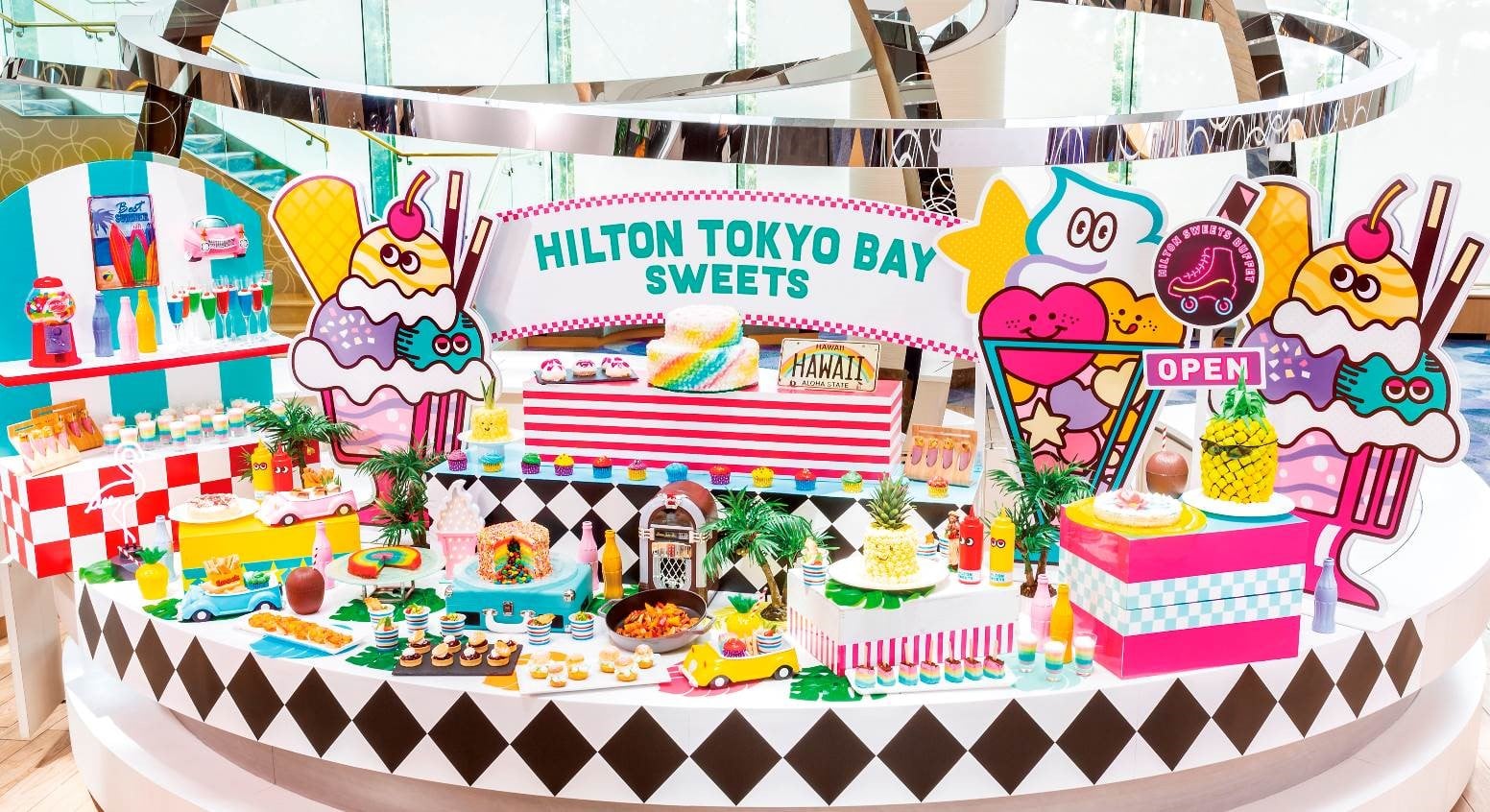 東京灣希爾頓酒店 繽紛甜點齊聚一堂 夏日甜點Buffet舉辦！ 甜點、