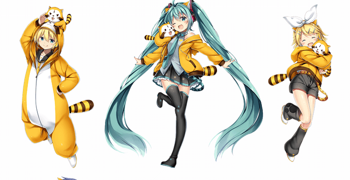 初音未來×小浣熊拉斯卡爾真實比例插圖完成！還有「MAGICAL MIRAI」搶先發售周邊商品 初音未來、小浣熊、