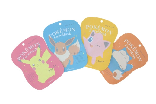 拯救夏日受損肌膚！「寶可夢面膜」水潤登場 精靈寶可夢、