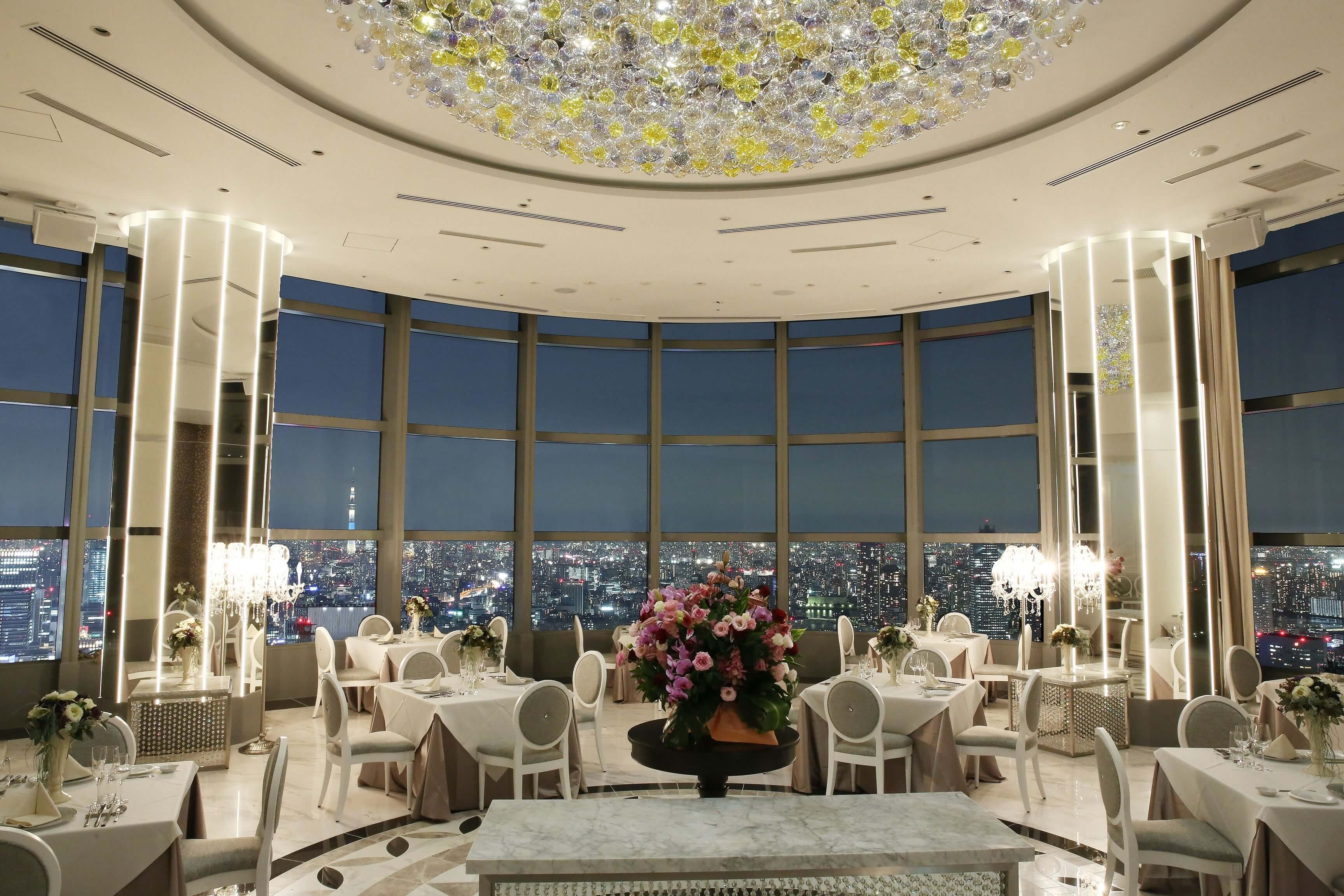 可以享受到最寬270度的景觀餐廳「HORIZON TOKYO」於汐留盛大開幕 汐留_、餐廳、