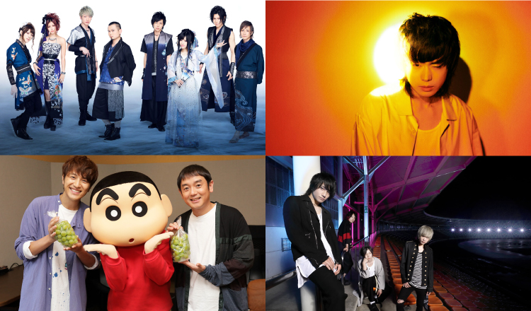 超人氣電視動畫主題曲演唱歌手・團體大統整 歌手、