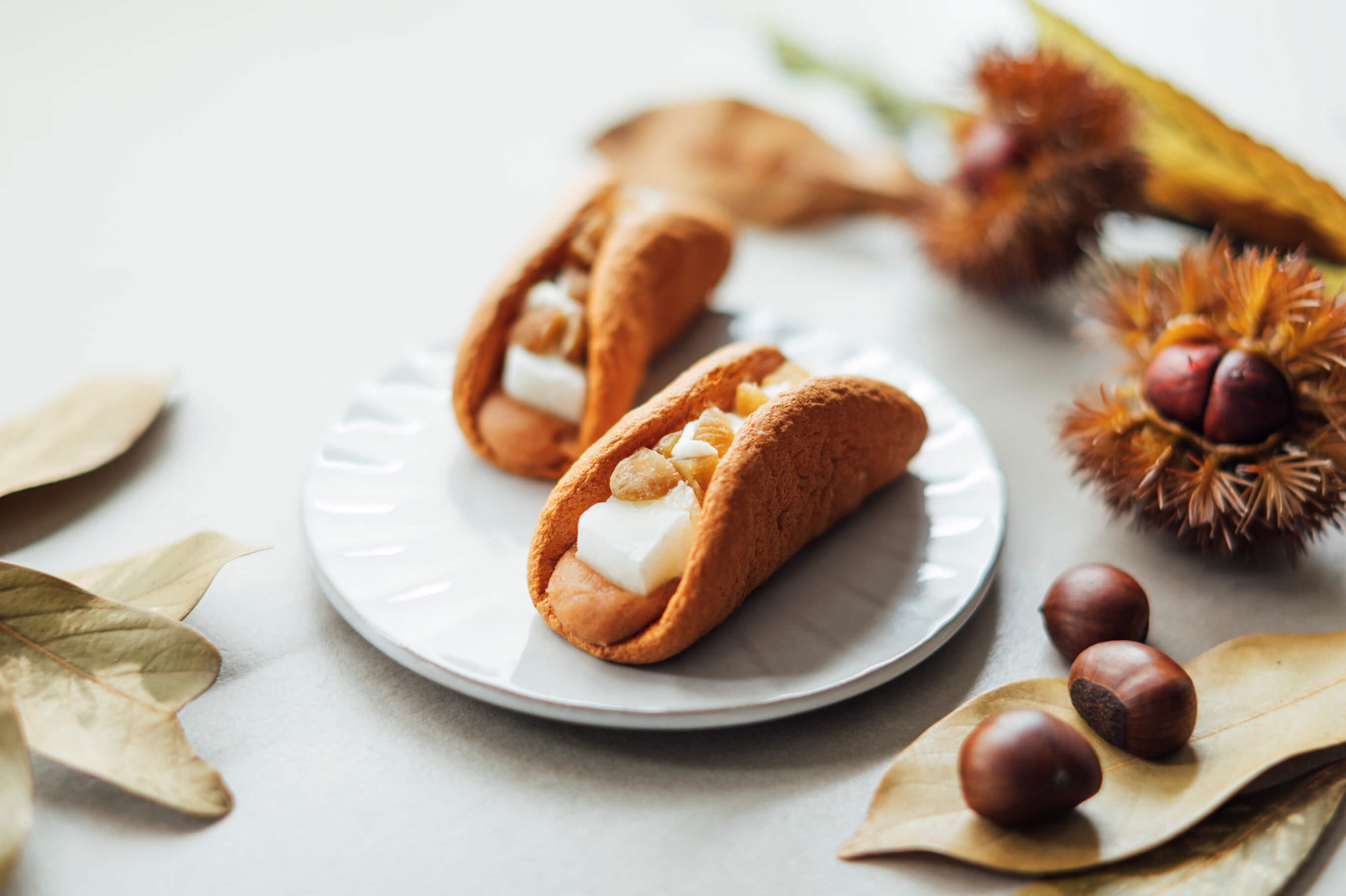 生銅鑼燒專賣店DOU 推出秋季新口味「生銅鑼燒（栗子）」發售 甜點、銅鑼燒、