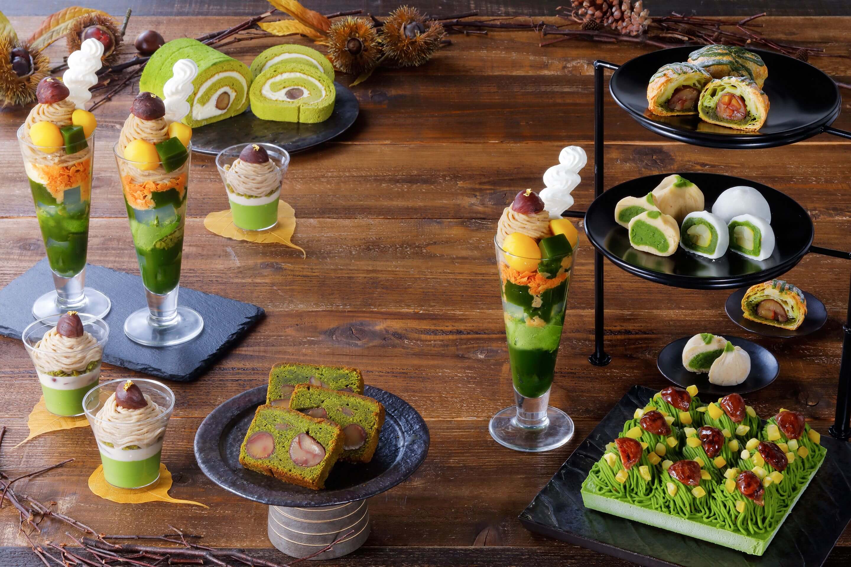 伊藤久右衛門將舉辦「抹茶×栗子展」！限定抹茶蒙布朗聖代登場 京都、抹茶_、甜點、