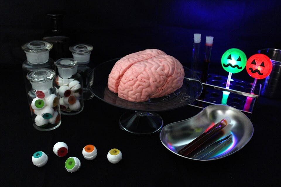 papabubble推出「眼珠棉花糖」、「大腦棉花糖」等萬聖節甜點發售 萬聖節、