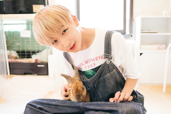 TEMPURA KIDZ P→★的動物咖啡日記#3　可以與兔子玩耍的原宿「Ra.a.g.f」 TEMPURA KIDZ_、動物咖啡廳、在原宿、