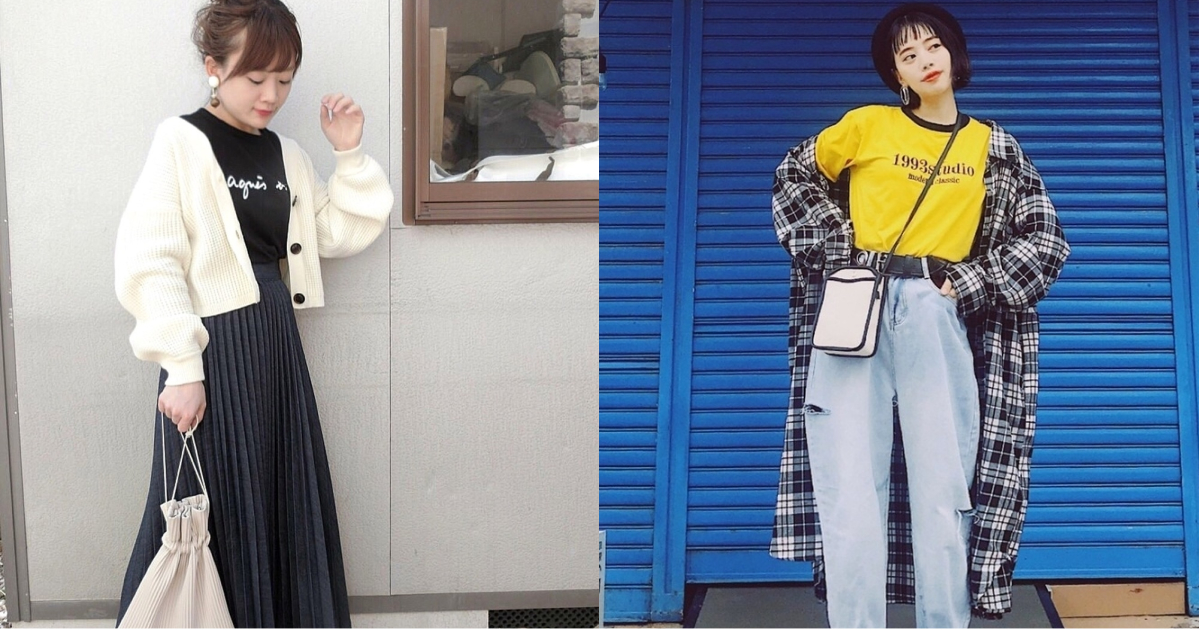 面臨季節交替尷尬期，就用Logo Tee穿搭出宜人的換季氛圍 