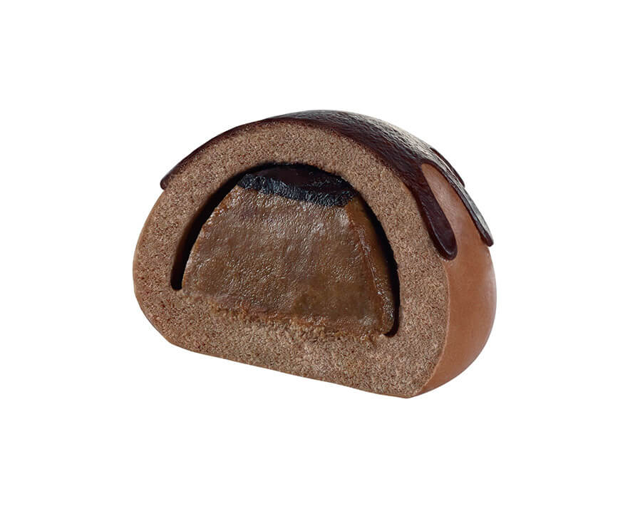 MINISTOP 的甜點系中華饅頭「完整布丁饅頭」今年也推出巧克力味 甜點、