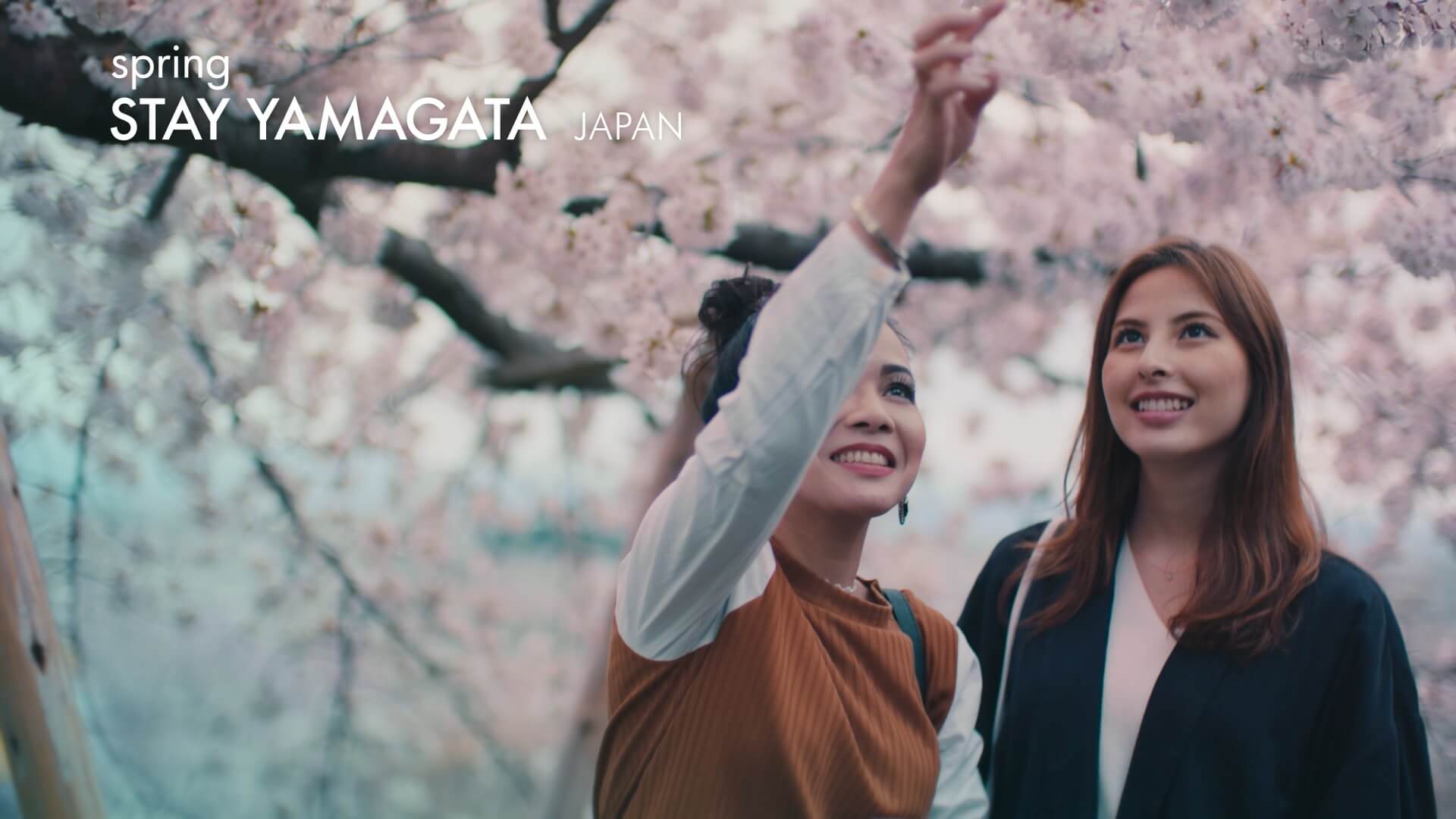 介紹櫻花的絕景而有名的山形縣的魅力的影像「STAY YAMAGATA」公開 山形_、