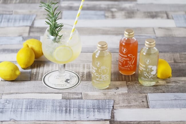 史努比圖案的可愛檸檬糖漿在「PEANUTS Cafe」登場 snoopy_、