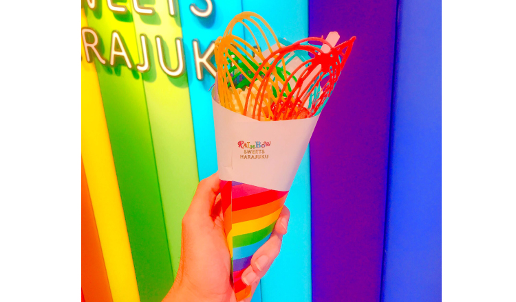 Rainbow Crepe在原宿登場！在「RAINBOW SWEETS HARAJUKU」開始販賣 在原宿、甜點、