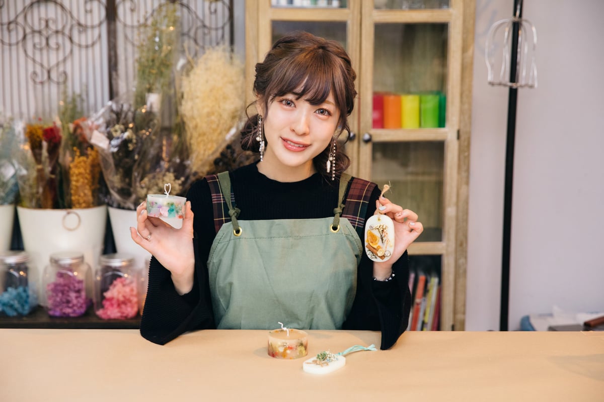 【SAI SAI JALAN JALAN #5】 SILENT SIREN 吉田菫（Suu）蠟燭製作初體驗♡代官山「Candle Studio」 