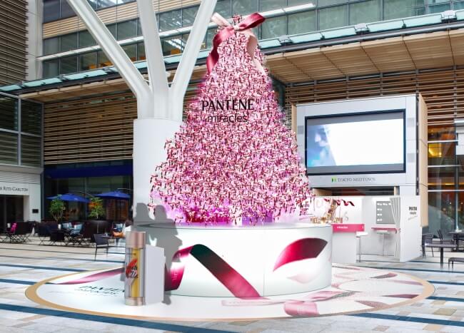 隨著2人的心跳數而產生變化的聖誕樹 將在東京中城MIDTOWN誕生 聖誕節、