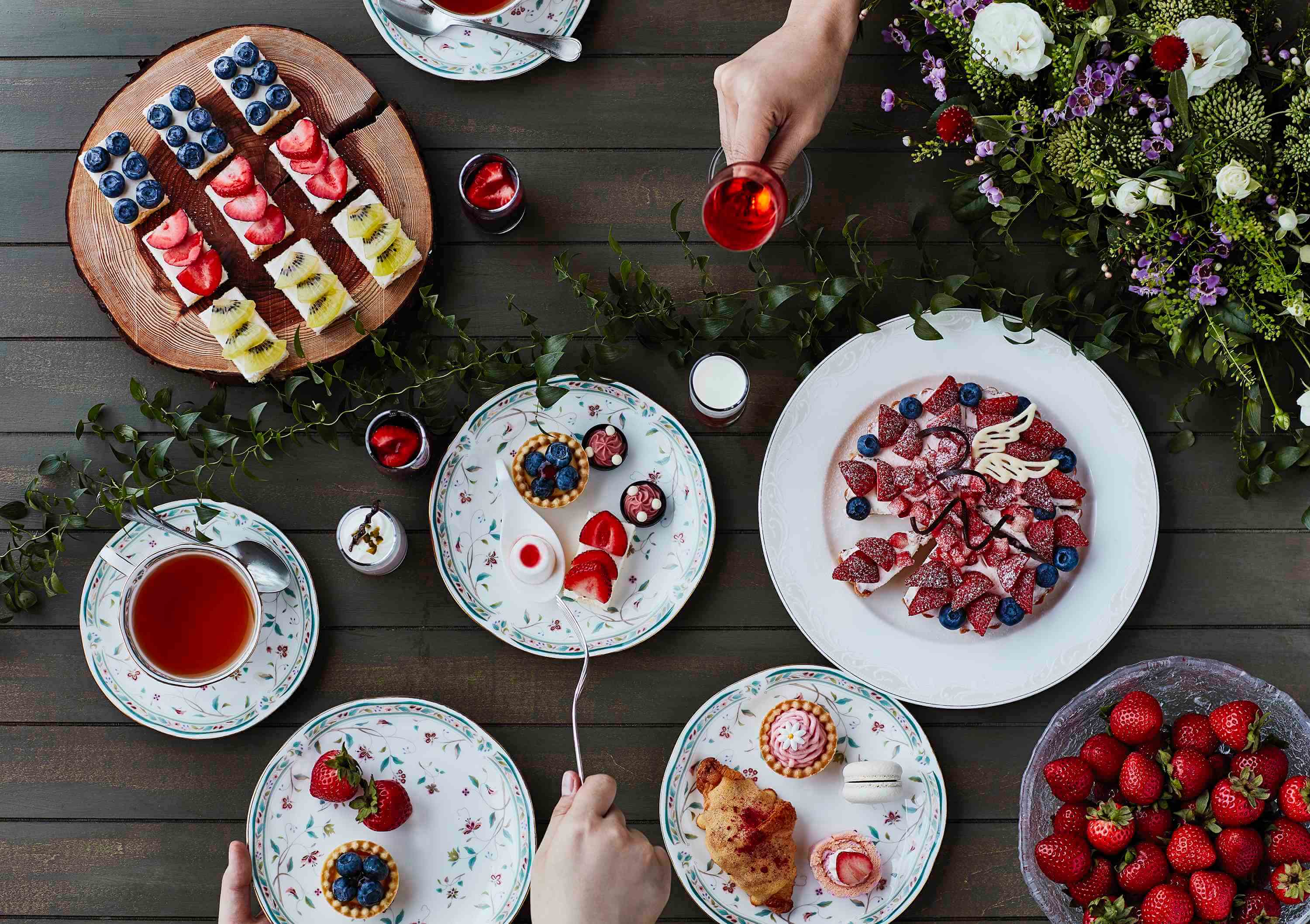 樁山莊22種種類的草莓甜點與午餐吧 限定餐點登場！ 飯店、