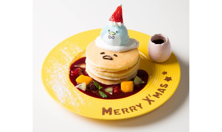 變身成聖誕公公的Tuxedo Sam 將在大阪梅田「蛋黃哥咖啡廳」登場！ 合作、蛋黃哥、