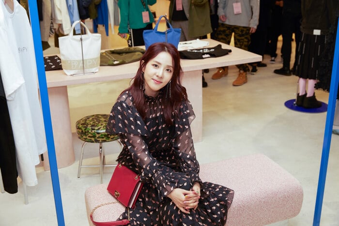 原宿「BAPY® HARAJUKU STORE」開幕活動 DARA（ex 2NE1）訪談 A BATHING APE®、在原宿、