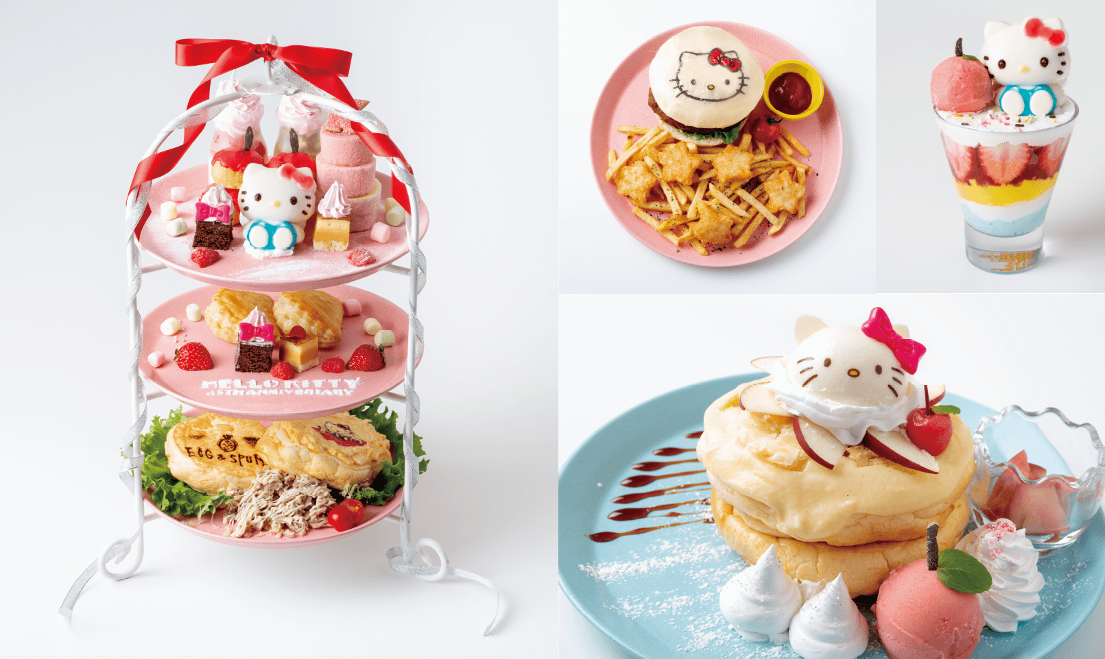 Hello Kitty誕生45週年記念協作咖啡廳於新宿 Lumine EST「EGG＆SPUMA」舉行 凱蒂猫、合作、在新宿、