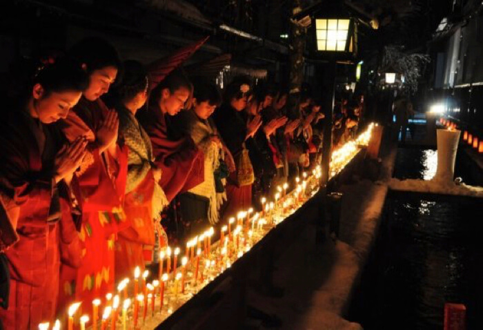 岐阜縣飛驒古川將舉辦超過200年以上的迷幻冬季「三寺參拜」活動 在岐阜、