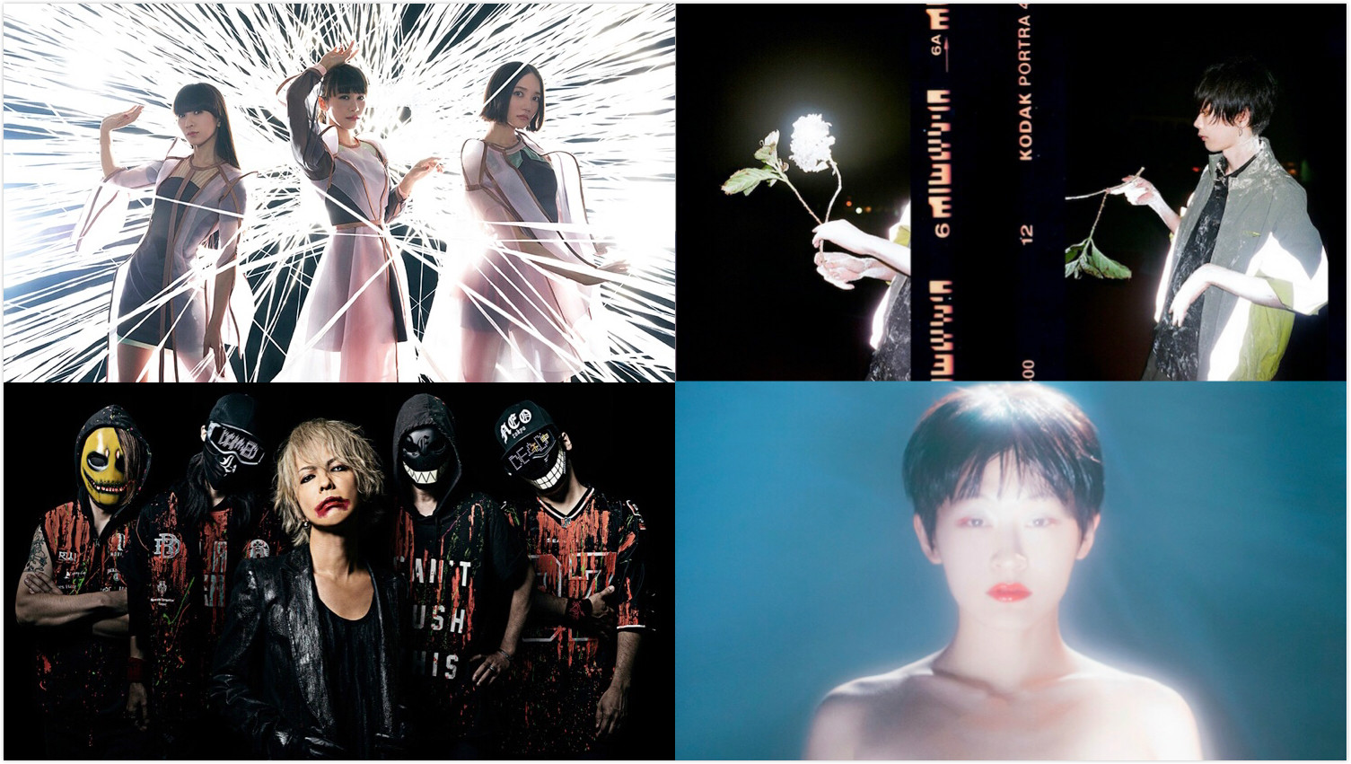 2019年，日本音樂人海外公演信息整合Ver.1 GARNiDELiA_、Perfume_、SID_、向井太一_、星期三的康帕內拉、米津 玄師、