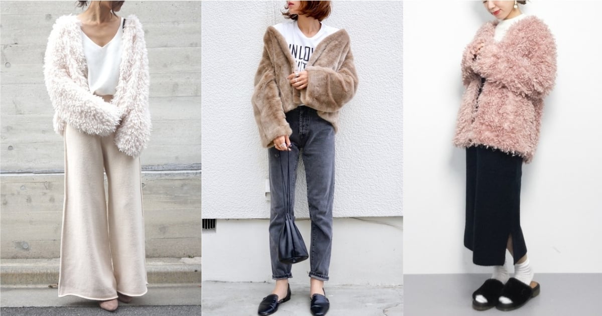 一步驟就為冷冷的冬天增溫！選擇毛絨外套展演女子的溫和暖意 